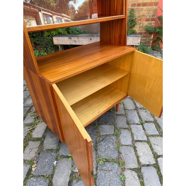 Cabinet with Display Case from VEB Möbelindustrie Halle For Sale - Image 4 of 11