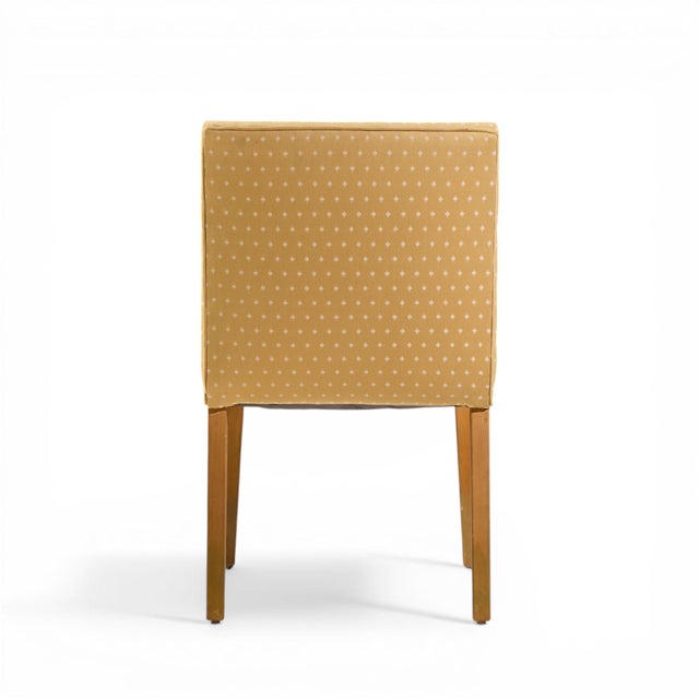 Brown Edward Wormley for Dunbar Mid Century Bleached Mahogany Dining Chairs - Set of 6 For Sale - Image 8 of 10