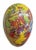 Vintage German Paper Mâché Easter Egg — XL 10" Bunny Painting Scene For Sale - Image 4 of 8