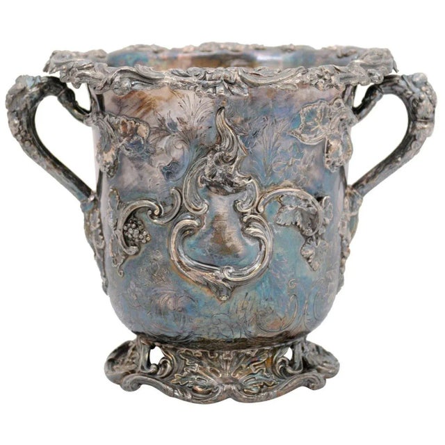 English 19th Century George III Sheffield Silver on Copper Champagne Bucket For Sale - Image 13 of 13