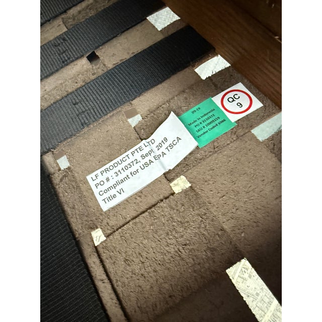 2010s Luay Al-Rawi for Restoration Hardware Vero Dining Chairs, Set of Six For Sale - Image 5 of 12