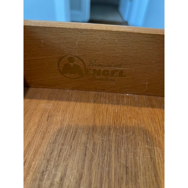 Mid-Century Modern Raymond Loewy for Mengel MCM Desk - 1950s For Sale - Image 3 of 7