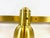 Goldenrod Vintage Brass Strip Ceiling Lamp, 1970s For Sale - Image 8 of 14
