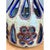 Cream Vintage Mid-Century Modern Pierced Ceramic Table Lamp For Sale - Image 8 of 12