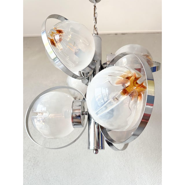 Vintage Sputnik Light from Mazegga, 1970s For Sale - Image 11 of 17
