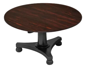 Empire Dining Table in Rosewood Veneer
