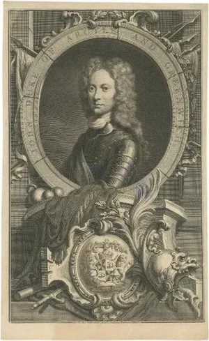 Jacob Houbraken, Portrait of John Campbell, Duke of Argyll and Greenwich, 1735, Paper