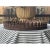Traditional Large Vintage Italian Tole Acanthus Leaf Round Mirrored Tray / Mirrored Plateau / Round Mirrored Cocktail Tray For Sale - Image 3 of 17