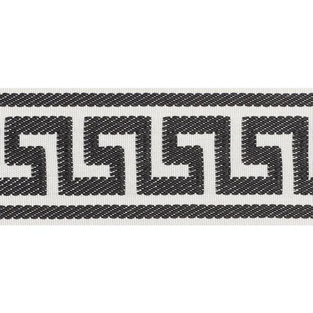 A timeless motif with infinite uses, this narrow Greek key tape is a beautiful silk jacquard weave. Available in several...