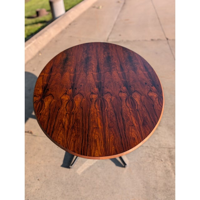 1960s Rosewood Oval Table in the Style of Florence Knoll For Sale - Image 12 of 16