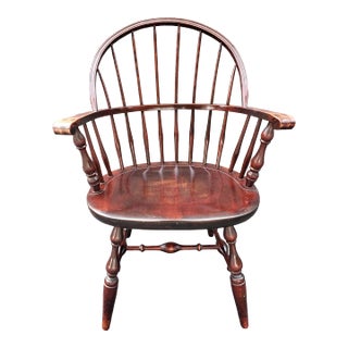 Early 20th Century Nichols and Stone Barely Back Windsor ArmChair For Sale