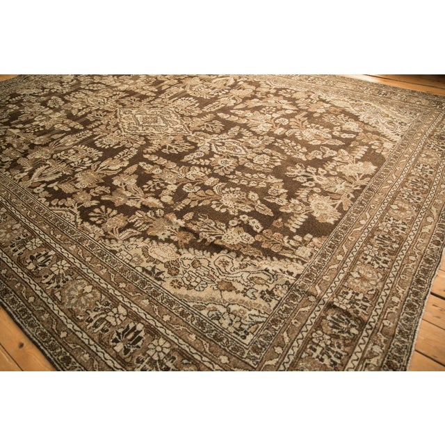 1950s Vintage Distressed Kaboutrahang Carpet - 10'1" x 12'11" For Sale - Image 5 of 12