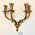 Rococo Early 20th Century Rococo Revival Four-Arm Gilt Metal Candle Wall Sconce For Sale - Image 3 of 11