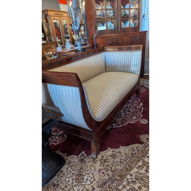 Early 19th Century Empire Settee Sofa For Sale - Image 11 of 12
