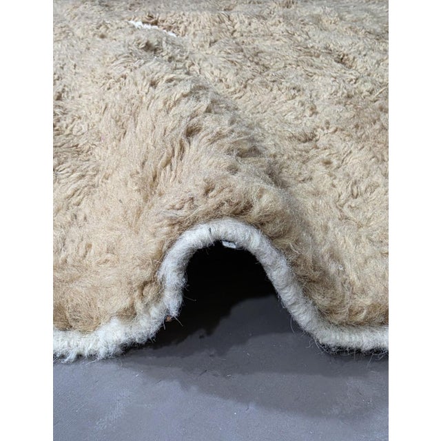 Mid-Century Modern Contemporary Moroccan Wool Rug - 9.7 X 8.3 Ft For Sale - Image 3 of 6