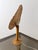 Italian Bamboo, Cane and Rattan Table Lamp with Fan-Shaped Shade in the style of Ingo Maurer, 1960s For Sale - Image 10 of 18