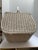 Wood Large Rustic Vintage Storage Decor Basket For Sale - Image 7 of 9