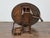 Compact and versatile, this 19th-century English oak drop-leaf table offers both practicality and timeless character....