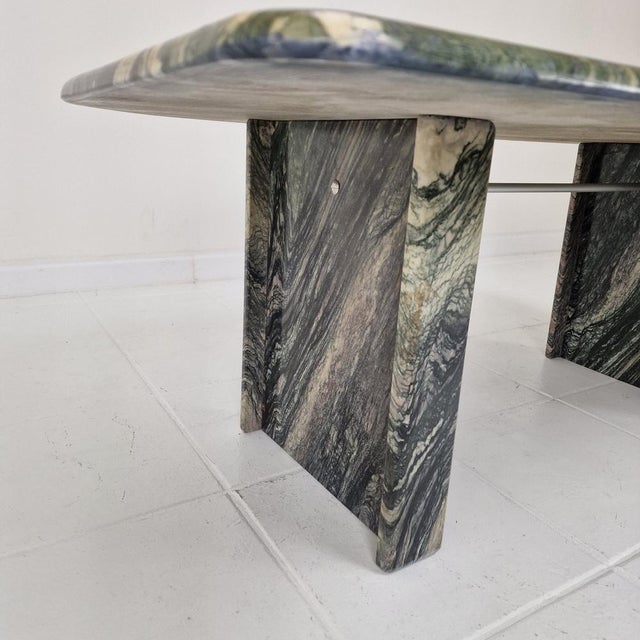 Italian Marble Coffee Table, 1980s For Sale - Image 9 of 14