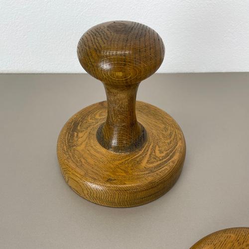 Hook Coat Rack in the style of Charlotte Perriand, 1970s, Set of 2 For Sale - Image 15 of 18