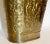 Early 20th-Century English Embossed Gilt Brass Umbrella / Stick Stand For Sale - Image 9 of 12