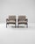 Wood 1960s Czech Upholstered Armchairs, a Pair For Sale - Image 7 of 12
