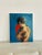 This painting focuses on a restrained form of strength. The figure is turned away, holding tension within the body. The...