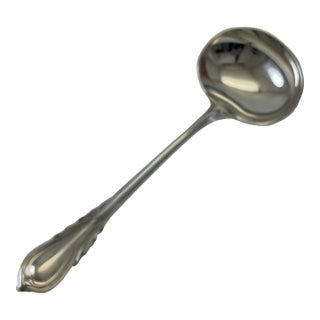 1980s Silver Sauce/Gravy Ladle, Lily. For Sale