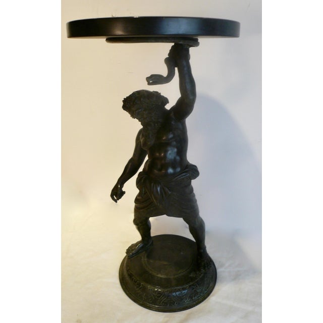 19th Century Italian Grand Tour Bronze Figure of Silenus, God of Wine For Sale - Image 4 of 12