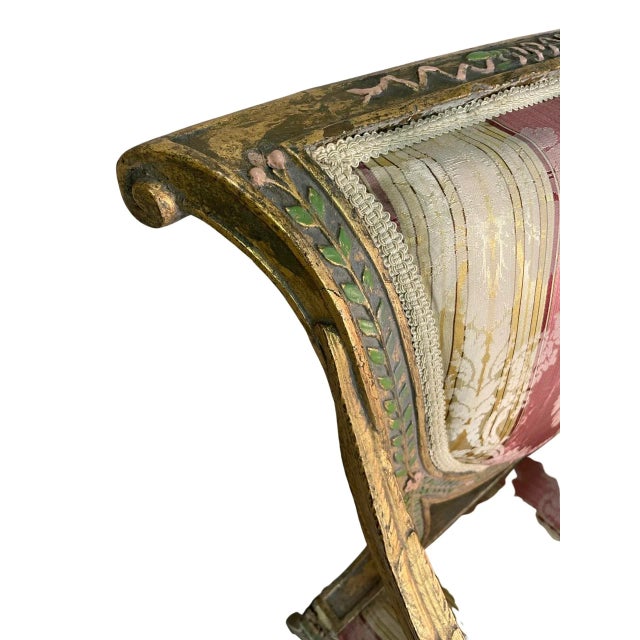 Wood Pair of Italian 19th Century Side Chairs For Sale - Image 7 of 13