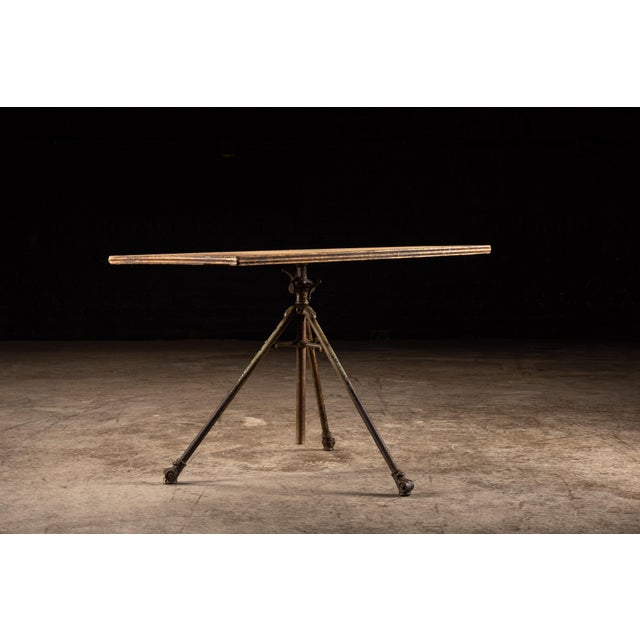 Early 20th Century Field Drafting Table by A. Hoffman & Co. For Sale In Chicago - Image 6 of 9