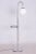 Czech Adjustable Chrome Floor Lamp in Steel and Milk Glass, 1930s For Sale - Image 10 of 10