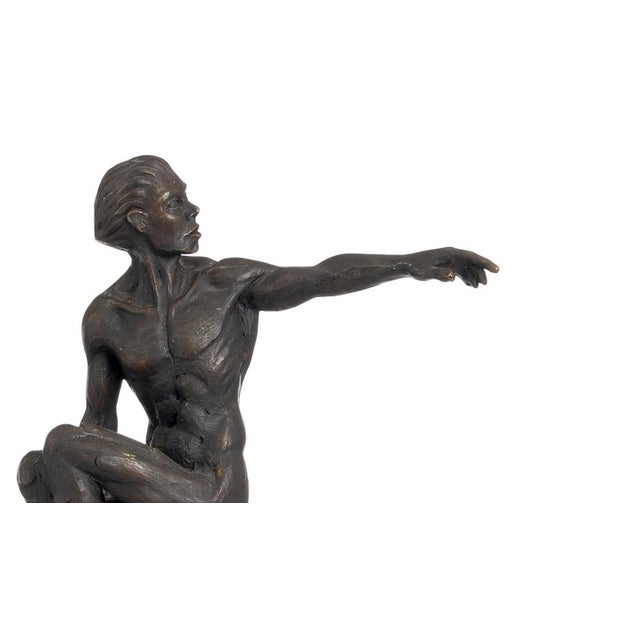 A. Martins, Nude Figurative Composition, 1997, Terracotta For Sale - Image 4 of 8
