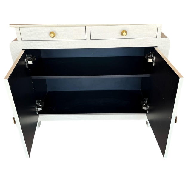 1980s Custom Cabinet Textured Finish For Sale - Image 12 of 12