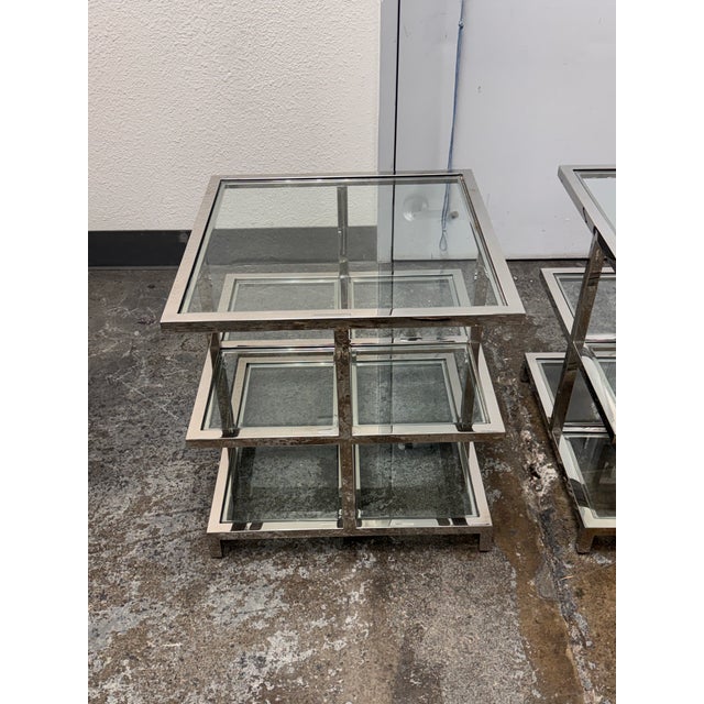Williams-Sonoma Tribeca Side Tables, Pair For Sale - Image 11 of 12