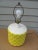 1960s Haeger Table Lamp With Faux Yellow Woven Ceramic Base For Sale - Image 9 of 9