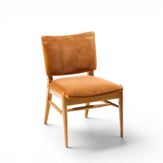 John Keal for Brown Saltman Mid Century Bleached Mahogany Dining Chairs - Set of 6 For Sale - Image 16 of 17