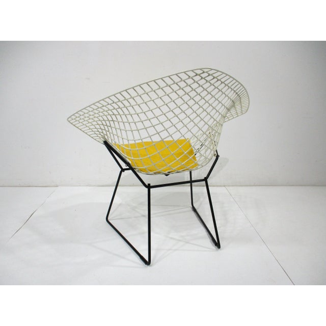 Mid 20th Century Harry Bertoia Diamond Wire Lounge Chair for Knoll (A) For Sale - Image 5 of 9