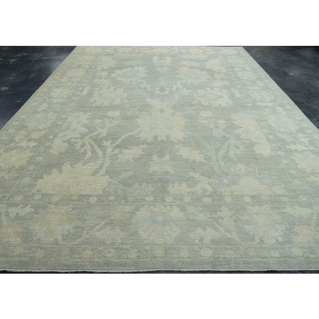 Turkish Oushak Rug 9'10" x 13'11" #18671 Explore a curated collection of hallway runners, wool rugs, and handmade...