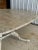 2010s Modern History Home Custom Round to Oval Extension Dining Table For Sale - Image 5 of 11