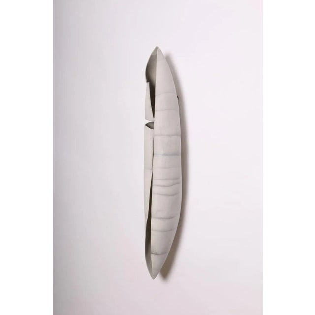 Contemporary Porcelain Wall Art / Hanging Vessel by Ceramic Artist, Paula Murray Contemporary porcelain wall art called,...