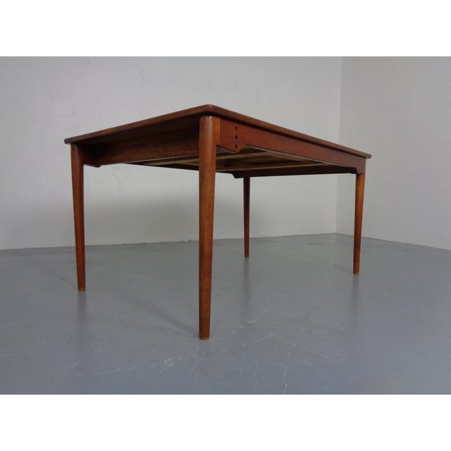 Wood Extandable Teak Model B065 Dining Table by Finn Juhl for Bovirke, Denmark, 1950s For Sale - Image 7 of 18