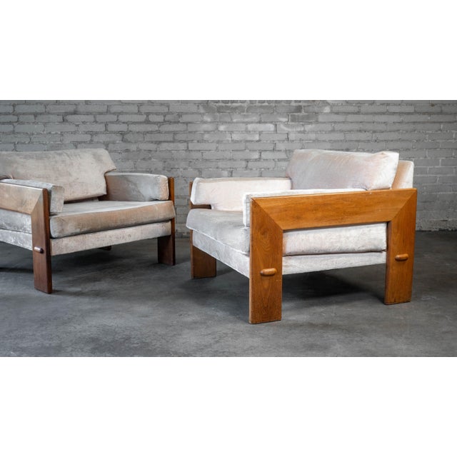 1960s Attributed to Adrian Pearsall for Craft Associates Lounge Chairs - A Pair For Sale - Image 10 of 18