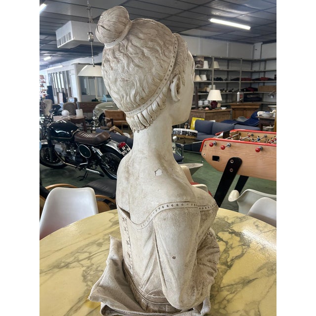 Plaster Sculpture by DLG Pablo Gargallo, 1970s For Sale - Image 3 of 9
