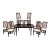 Mid 20th Century Iconic Danish Mid-Century Modern Rosewood Dining Set With 8 High-Back Chairs For Sale