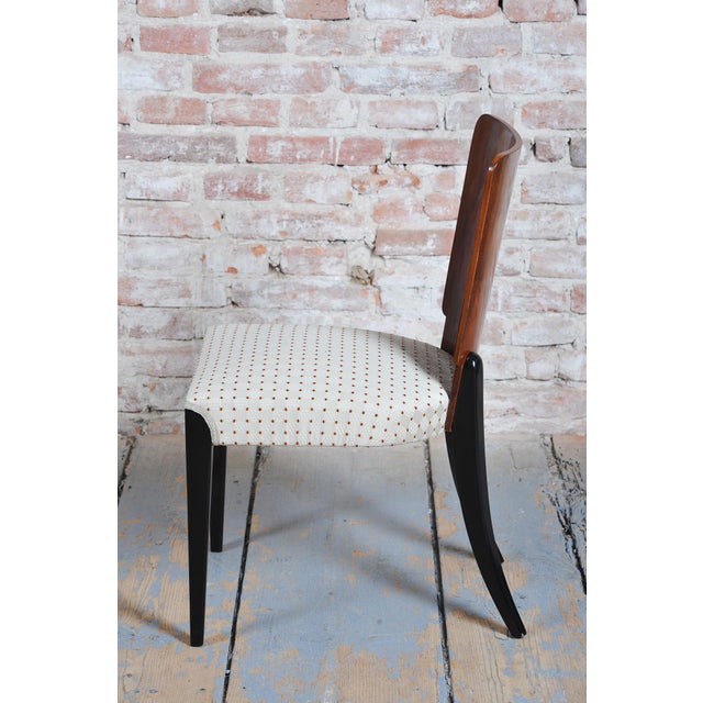 Wood Art Deco Beech Chairs attributed to Halabala for Up Závody, Czech, 1930s, Set of 6 For Sale - Image 7 of 18