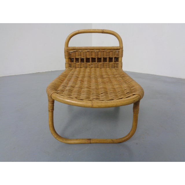 Filigree Rattan Magazine Rack, Germany, 1960s For Sale - Image 12 of 18