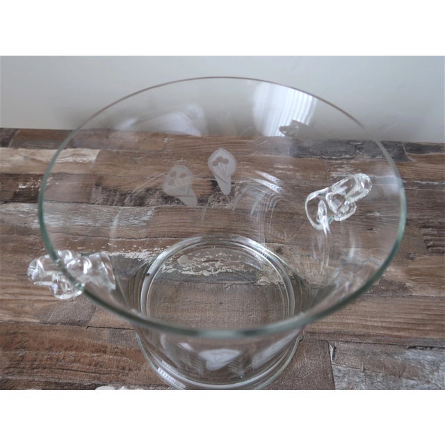 Champagne Ice Bucket With Scroll Handles For Sale - Image 4 of 6