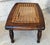 Rustic 19th Walnut Footstool W/ Cane Seat For Sale - Image 3 of 5