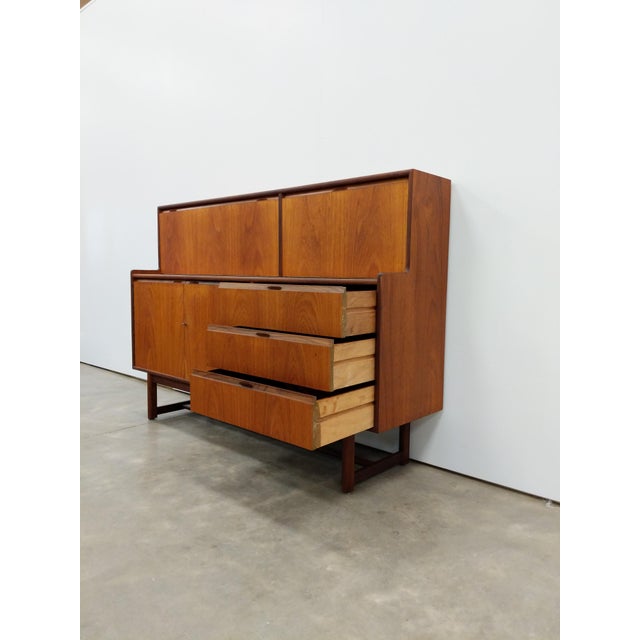 Mid 20th Century Vintage Mid Century Modern Teak Sideboard For Sale - Image 5 of 10